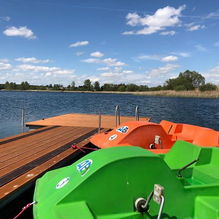 Ab Domki Caloroczne Nad Jeziorem Steszew Luaran gambar